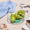 Iris Wire Basket - Small Light Blue