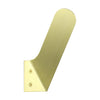 Merkled Hook Brass