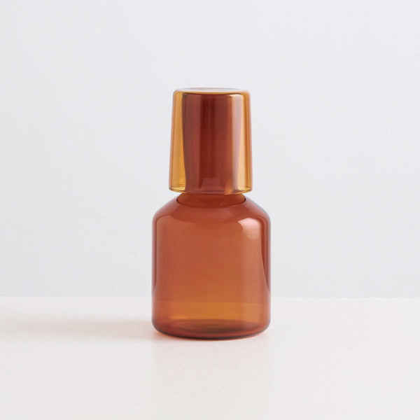 J'ai Soif Carafe and Glass - Amber