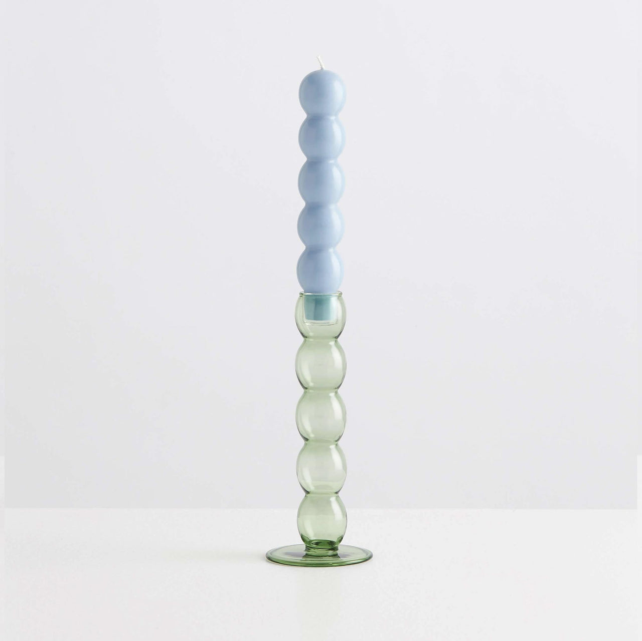 Volute Candle Holder - Green