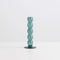 Volute Candle Holder - Teal