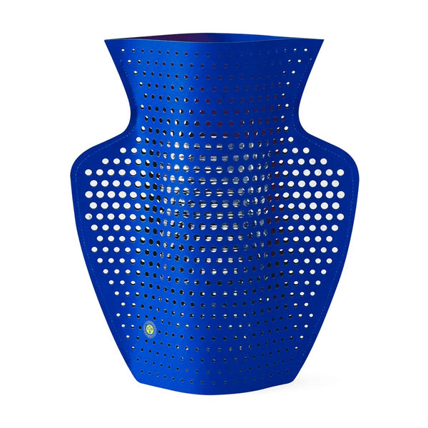Helio Paper Vase- Blue