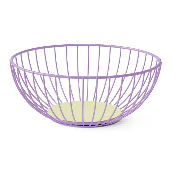 Iris Wire Basket - Large Lilac