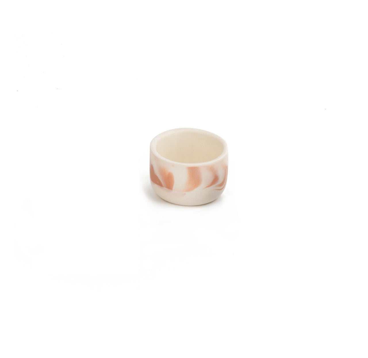 Thimble Cup Marbled Creme