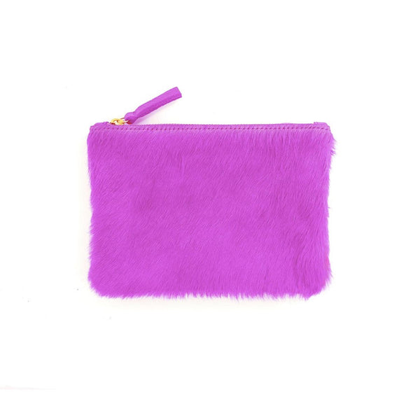 Phone Pouch - Fuchsia Cowhide