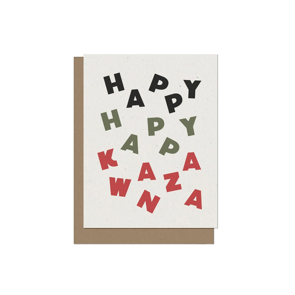 Card - Happy Happy Kwanzaa