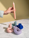 Templo Candleholder - Pink
